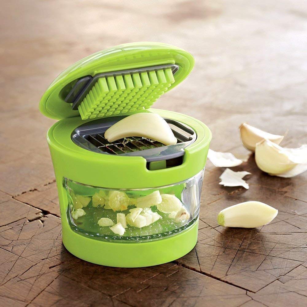 Ginger garlic crusher with handle for kitchen use Ginger garlic crusher with handle for kitchen use